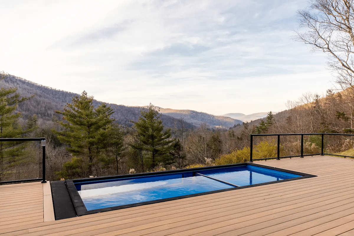 Semi Inground Pool